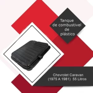 Tanque de combustível de plástico Chevrolet Caravan 55 Litros